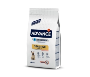 Advance Dog Mini Adult Sensitive 7кг - сьомга и ориз